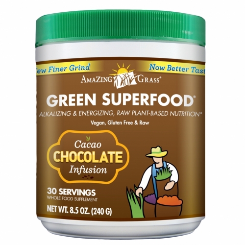 Amazing Grass Green Superfood Chocolate - 30 Porties 240 gram