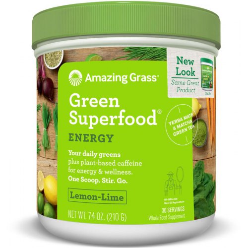 Amazing Grass Energy Lemon Lime - 30 Porties 210 gram