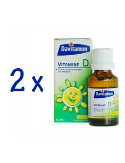 Davitamon Vitamine D Aquosum - 25 ml (2 Pack - € 5,95 / st.) Davitamon Vitamine D Aquosum - 25 ml (2 Pack - € 5,95 / st.)