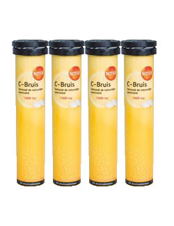 Roter Vitamine C-Bruis 1000 mg - 20 tabl. (4 pack - € 4,79 / st.) Roter Vitamine C-Bruis 1000 mg - 20 tabl. (4 pack - € 4,79 / st.)