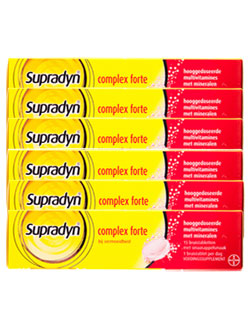 Supradyn Complex Forte - 15 bruistabletten (6 Pack - € 5,49 / st.) Supradyn Complex Forte - 15 bruistabletten (6 Pack - € 5,49 / st.)